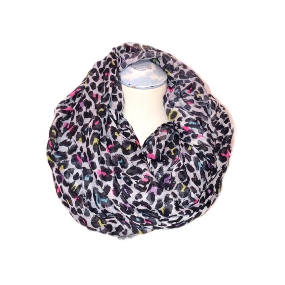 Cheetah multi colored Scarf